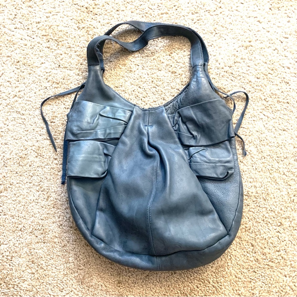 Miss Albright Blue Shoulder Bag